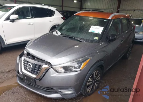 2019 Nissan Kicks Sr из США, поврежденный, VIN 3N1CP5CU7KL548543